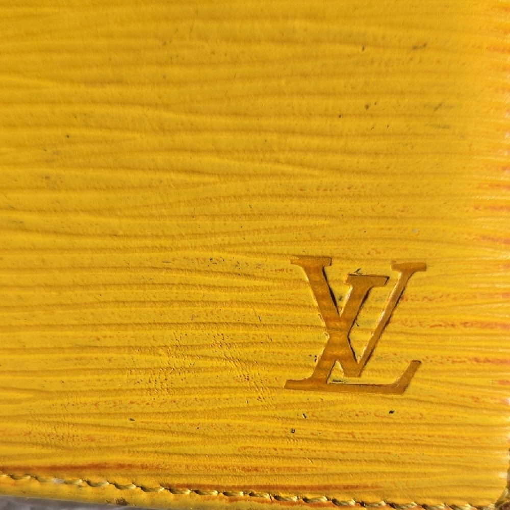 Louis Vuitton Yellow Leather Wallet - Picture 12 of 15